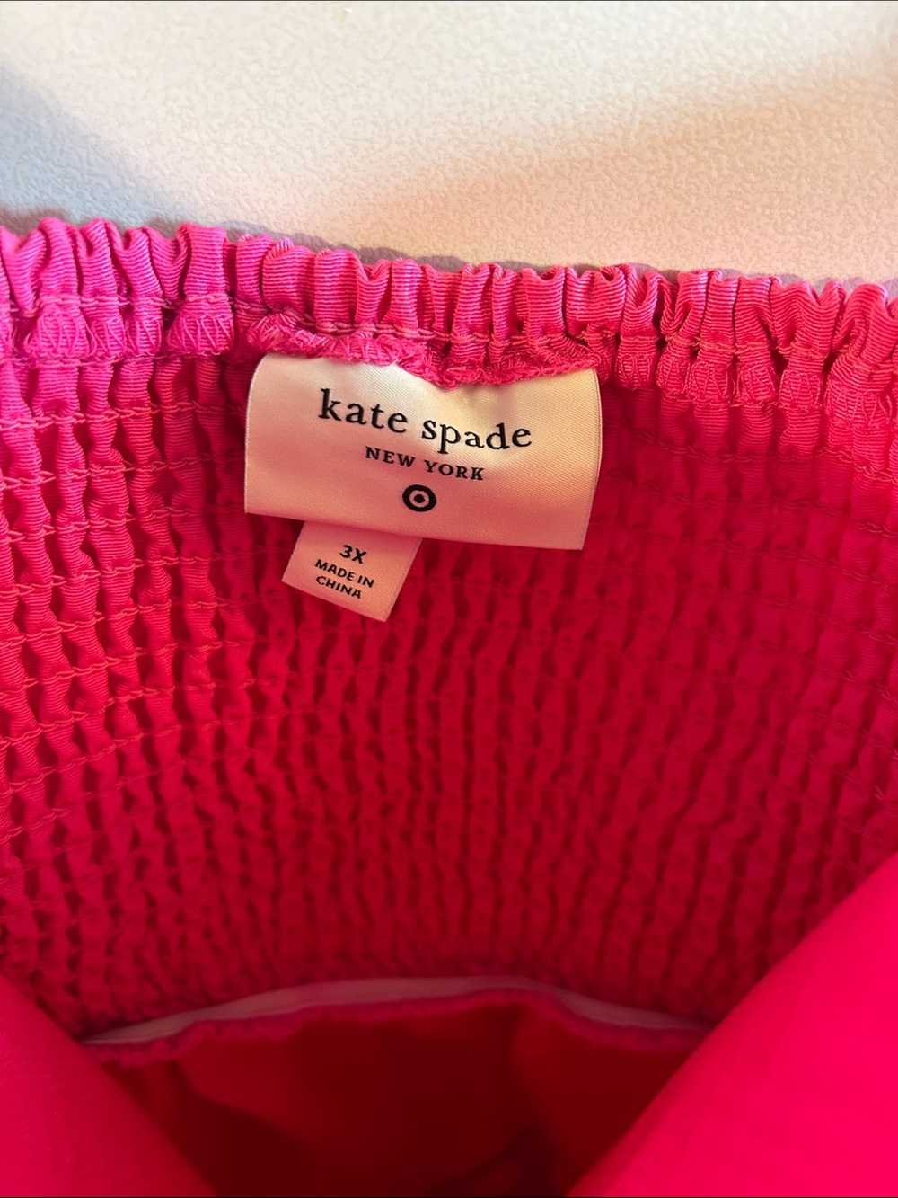 kate spade Hot Pink Tiered High-Low Spaghetti Strap Skirt NWOT - Picture 2 of 6